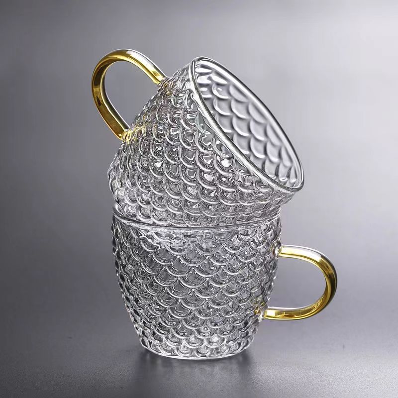 Coffee Tea Catering - ガラスカップ,お茶,コーヒー,お茶,水用の小さなカップ型カップ