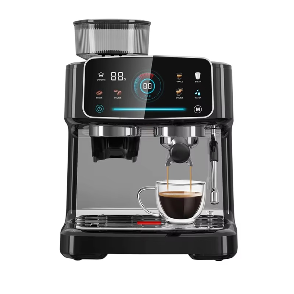 Coffee&Tea House Opinie - アップグレード版高効率抽出ハイパワーエスプレッソマシン業務用家庭用コーヒーマシン