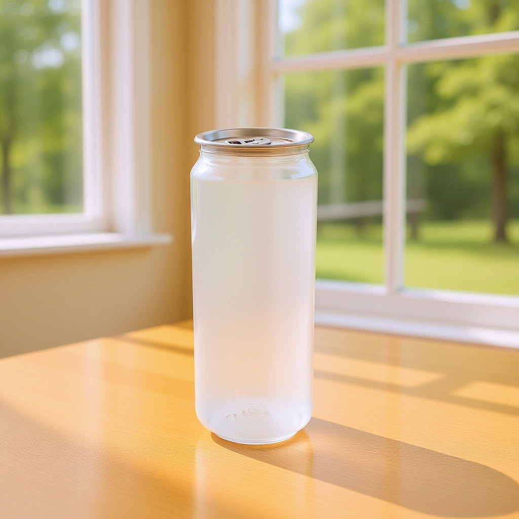 Coffee Tea Drinks - 5個入り透明飲料缶、簡単に開けられる携帯用ドリンク容器、ジュース、ミルクティー、コーヒー、ソーダ、水、アウトドア、オフィス、学校用