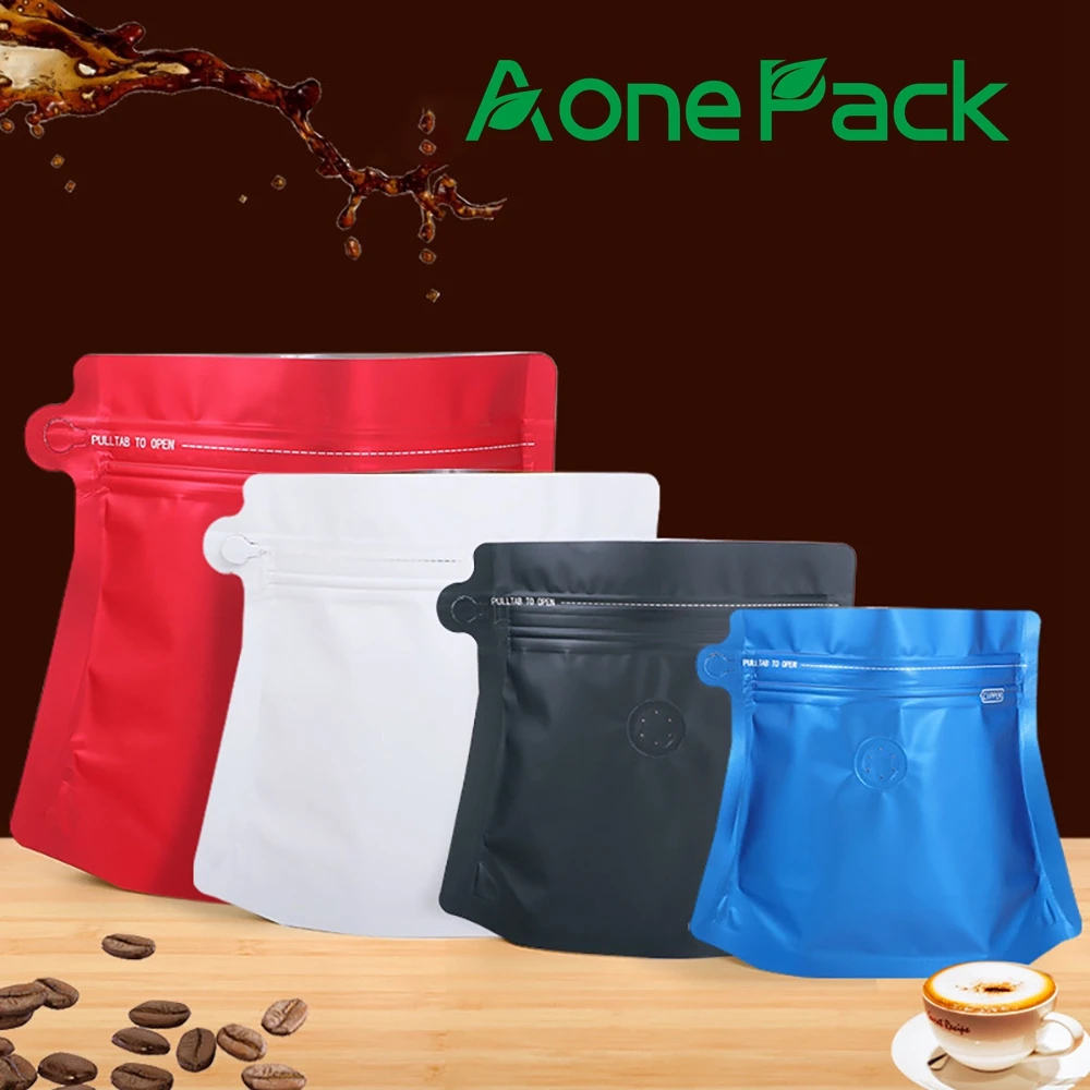 Tea Coffee Set Up - Ziplock-ジッパーとバルブ付きのMyylarパッケージバッグ,ダイヤモンド形のサポート,コーヒーと豆の粉末,ペットフード,お茶,卸売り,50個