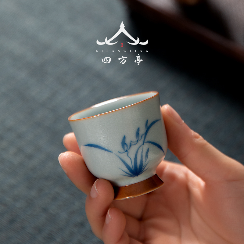 Gongfu Tea Set - 手描きの瑞耀功夫茶杯 2026年新作 オーナーカップ 茶飲み用カップ 個人専用カップ 中華風陶磁器茶器