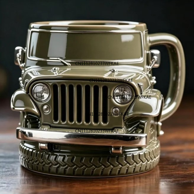 Coffee Tea Drinks - 新しいワインカップ、ビールカップ、シンプルなベルトハンドル、大容量ティーカップ、家庭用ドリンクカップ、V8エンジンコーヒー