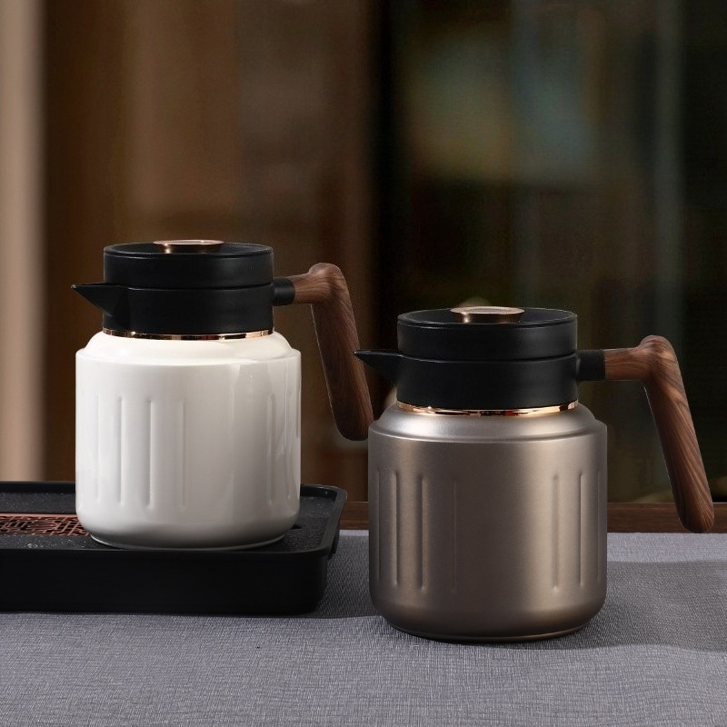 Coffee Tea Box - 1000ML 高級スマートコーヒーポット 家庭用 大容量 フィルター付き 紅茶ポット