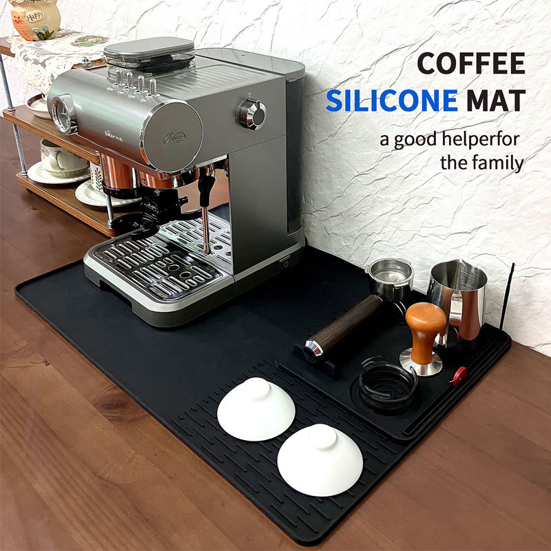 シンプルなキッチンツールコーヒーマシンシリコンパッドトレイバ - Coffee Tea Making Machine のレビューと価格