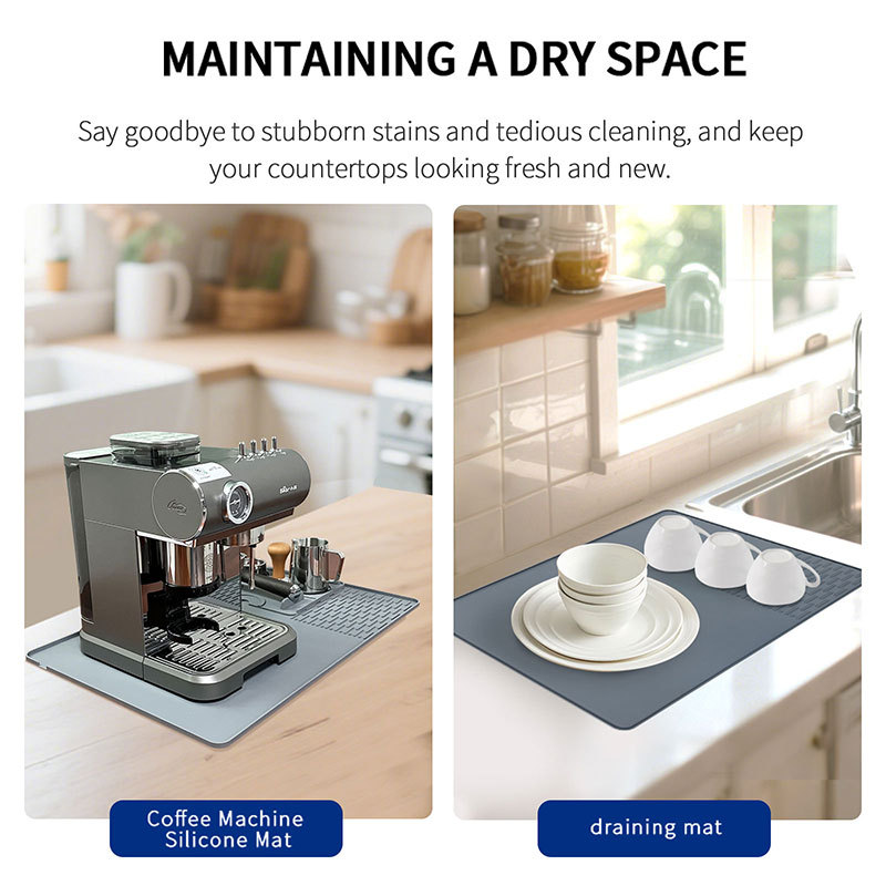 シンプルなキッチンツールコーヒーマシンシリコンパッドトレイバ - Coffee Tea Making Machine のレビューと価格