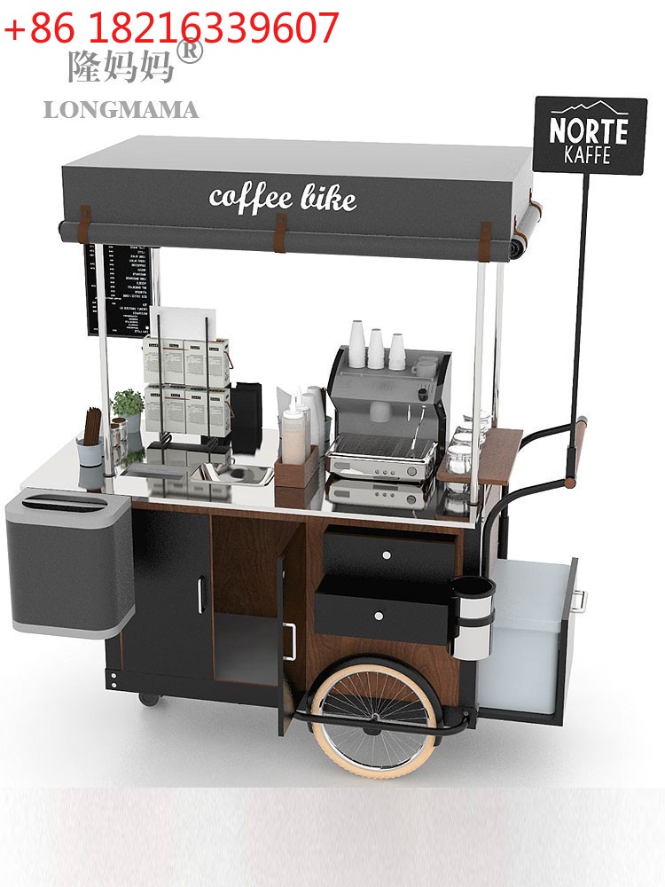 YAOは三輪自転車に乗ることができ、露店を設営したり、軽食を - Tea Coffee Set Up のレビューと価格