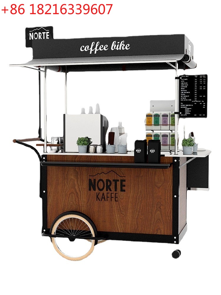YAOは三輪自転車に乗ることができ、露店を設営したり、軽食を - Tea Coffee Set Up のレビューと価格