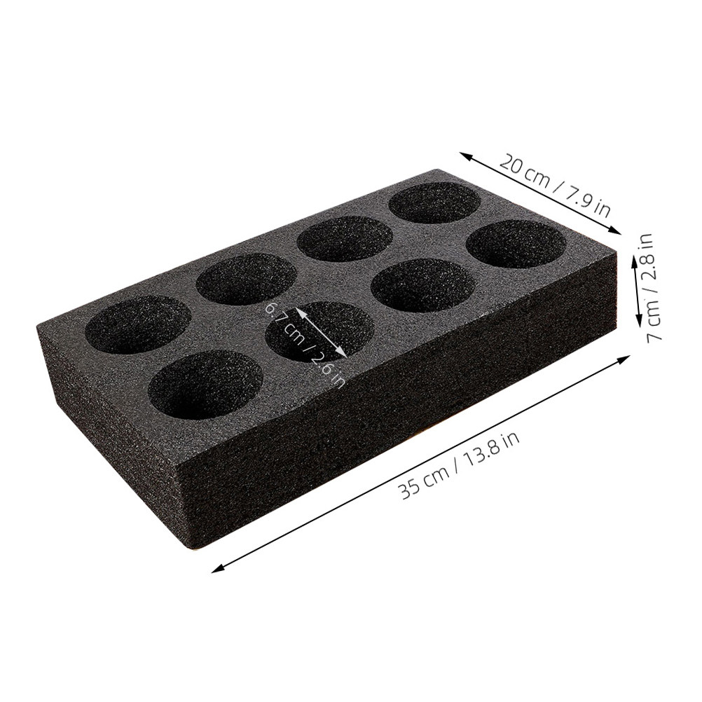 4個入り 8穴ドリンクカップトレイ プレミアムフォームドリン - Coffee Tea Drinks のレビューと価格