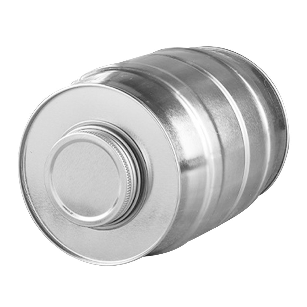 気密性の高いコーヒー缶、バルブ付きワイン樽型のブリキ素材、新 - Coffee Tea And Sugar Canisters のレビューと価格