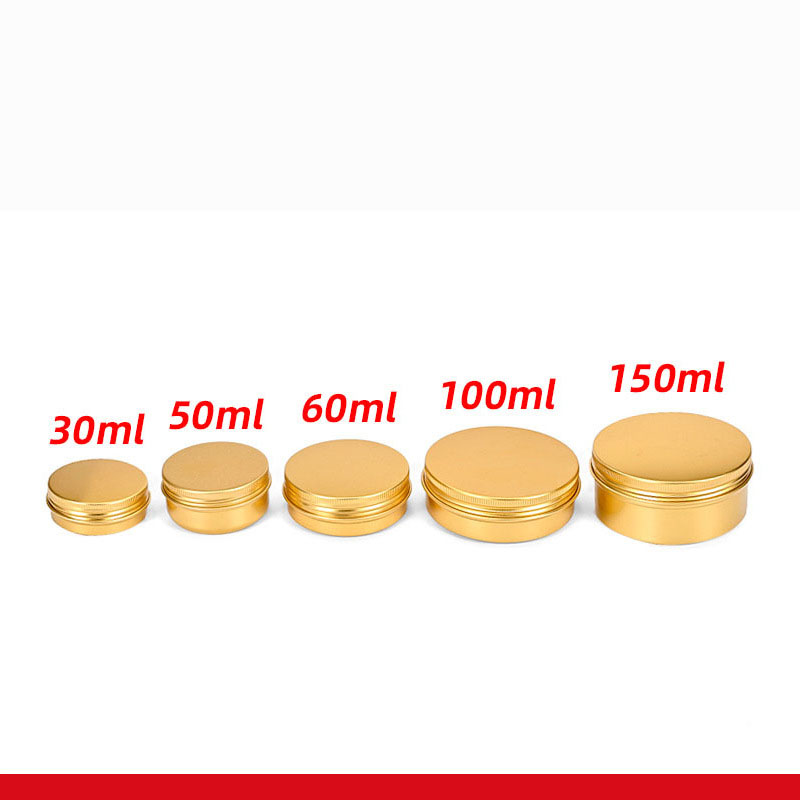 30 個のゴールデンアルミ缶 50ml 60ml 100ml - Coffee Tea And Sugar Canisters のレビューと価格