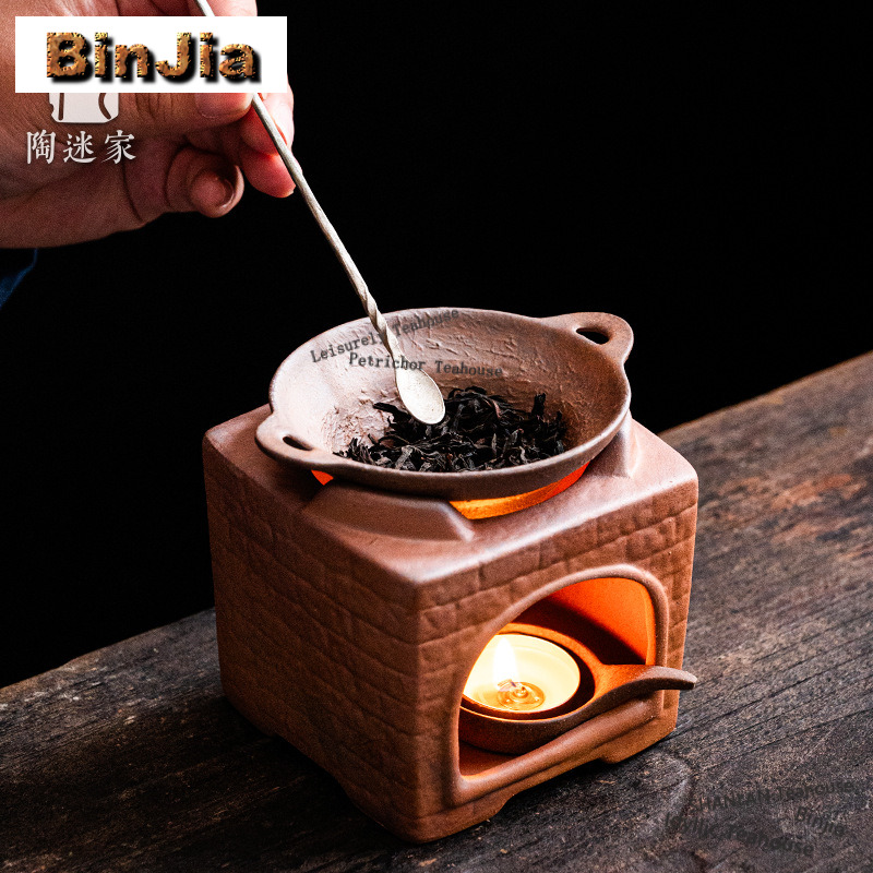 古岩泥温茶ティーポット（取っ手付き）、ストーブセット、茶焙煎 - Gongfu Tea Set のレビューと価格