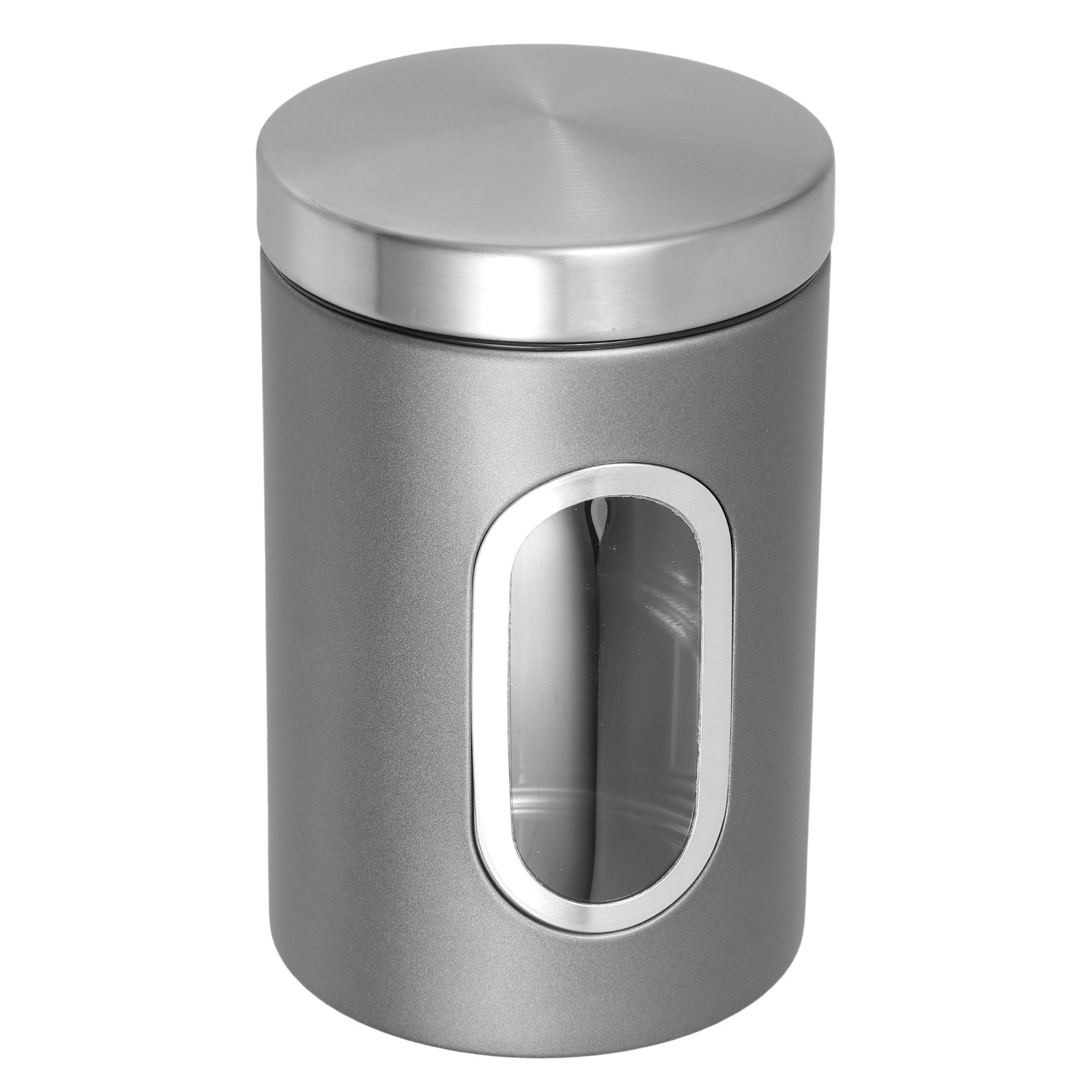 ステンレス製保存容器 シルバーグレー 密閉キッチン容器 コー - Coffee Tea Sugar Canisters のレビューと価格