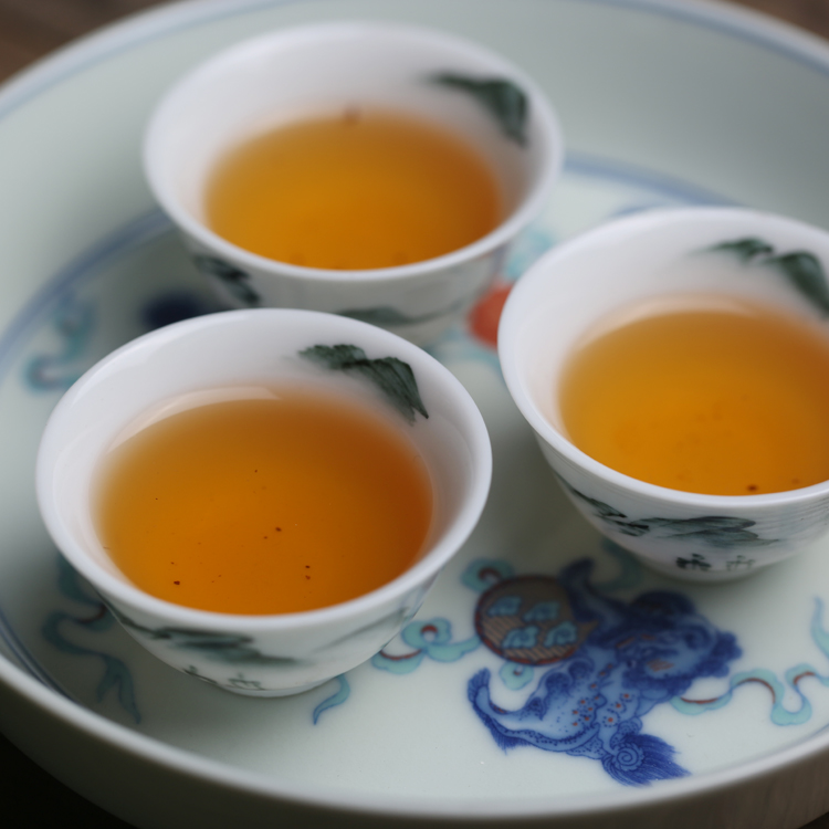ミニチュア中国風手描き白磁功夫茶カップ小屋帽子デザインティー - Gongfu Tea Set のレビューと価格