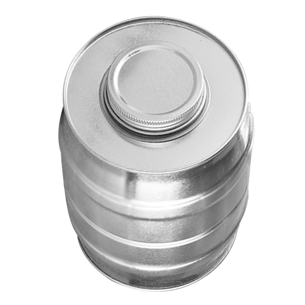 レトロなワイン樽型のブリキ製コーヒー容器、豆、挽いたコーヒー - Coffee Tea And Sugar Canisters のレビューと価格