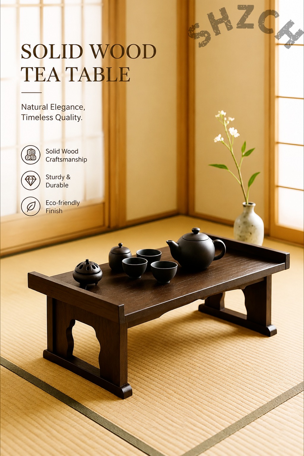 折りたたみ式木製ローティーテーブル – リビングルーム、出窓 - Coffee Tea Or のレビューと価格