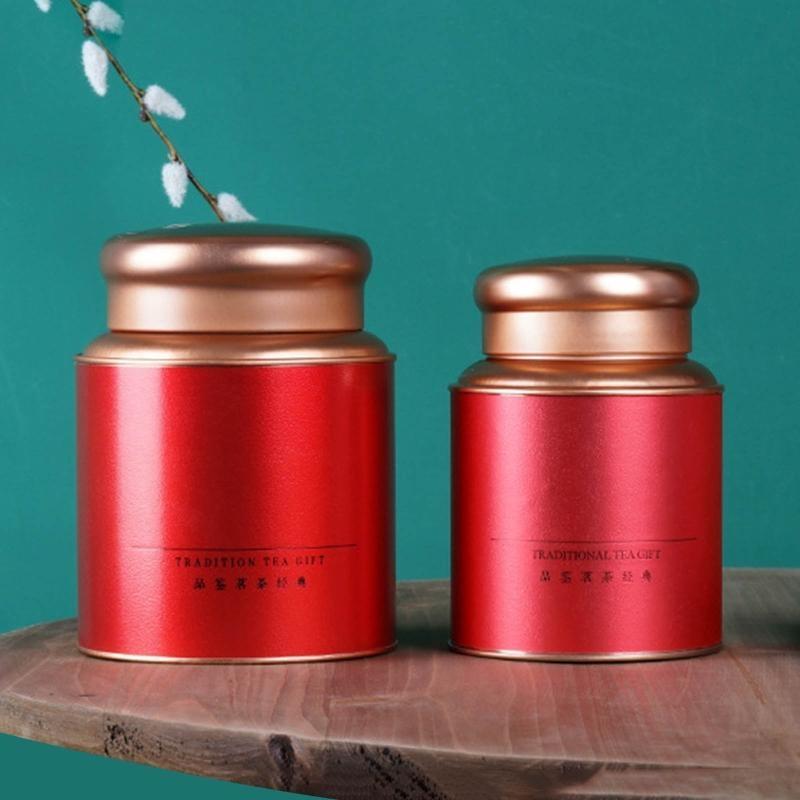 652F ポータブル茶筒気密ブリキキャディボックス家庭用キッ - Canister Coffee Sugar Tea のレビューと価格