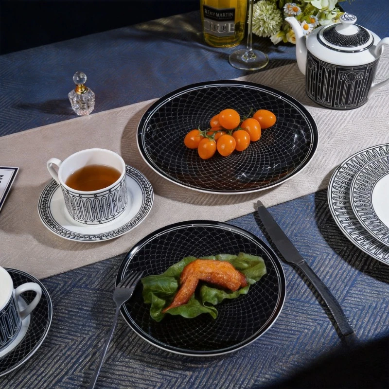 シンプルなヨーロピアンスタイルのティーセット、セラミックコー - Coffee Tea Catering のレビューと価格