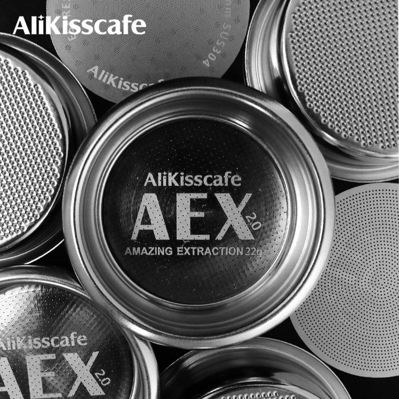 コーヒーフィルターバスケット 58 ミリメートル AEX 正 - Coffee Tea Making Machine のレビューと価格