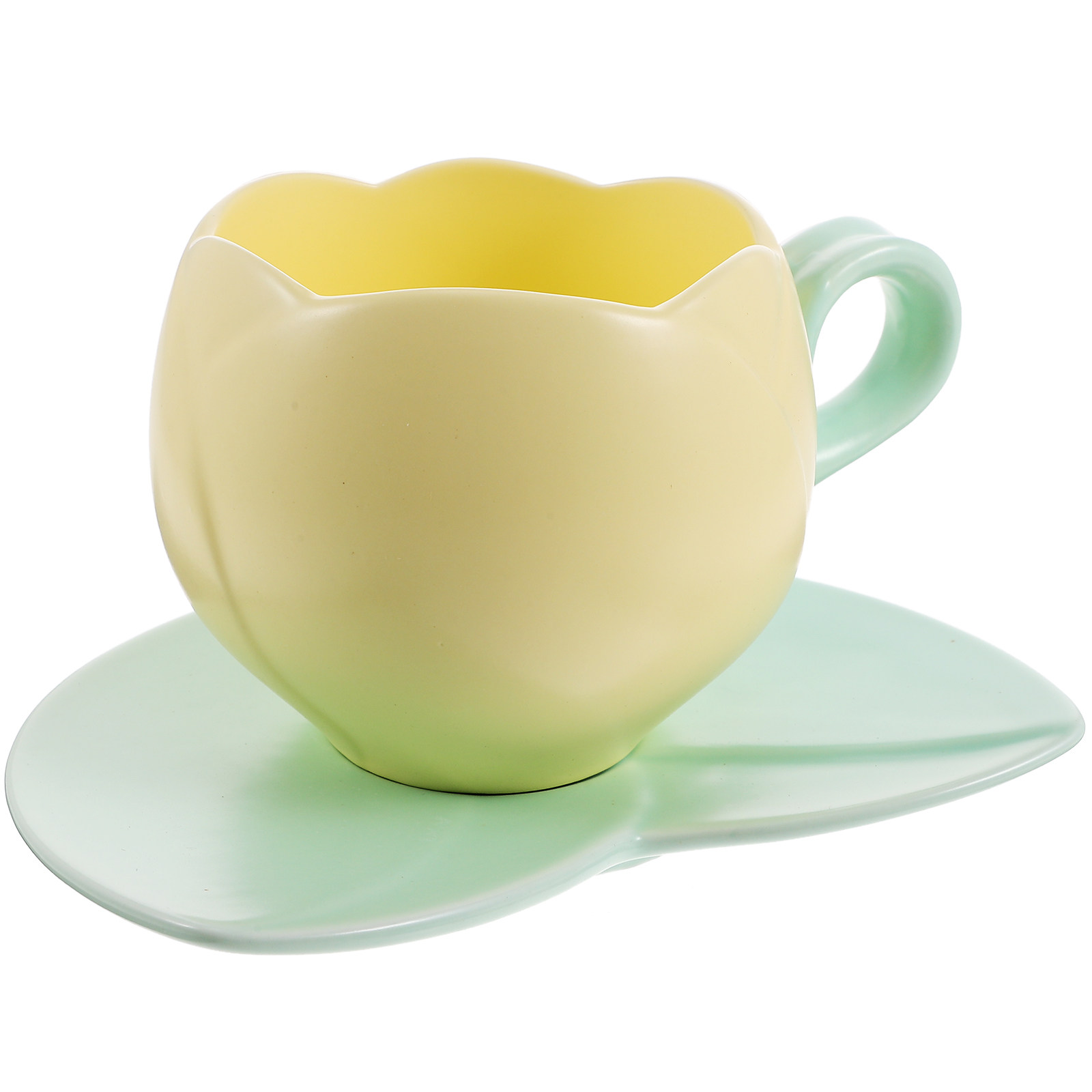 セラミック製コーヒーカップとソーサーのセット、多機能ドリンク - Coffee Tea Drinks のレビューと価格