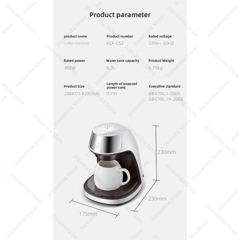 アメリカンコーヒーメーカー 家庭用自動茶淹れ器 - Coffee Tea & Espresso Appliances のレビューと価格