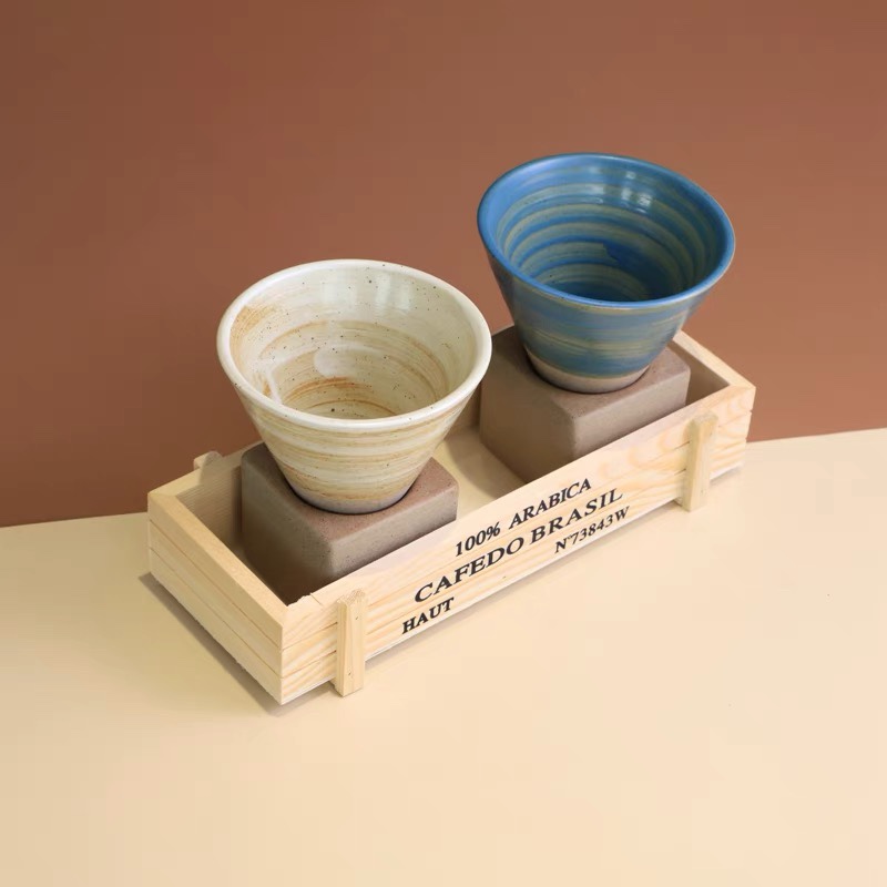 新しいバー中華風セラミックカクテルカップセット、パーソナライ - Coffee Tea Drinks のレビューと価格