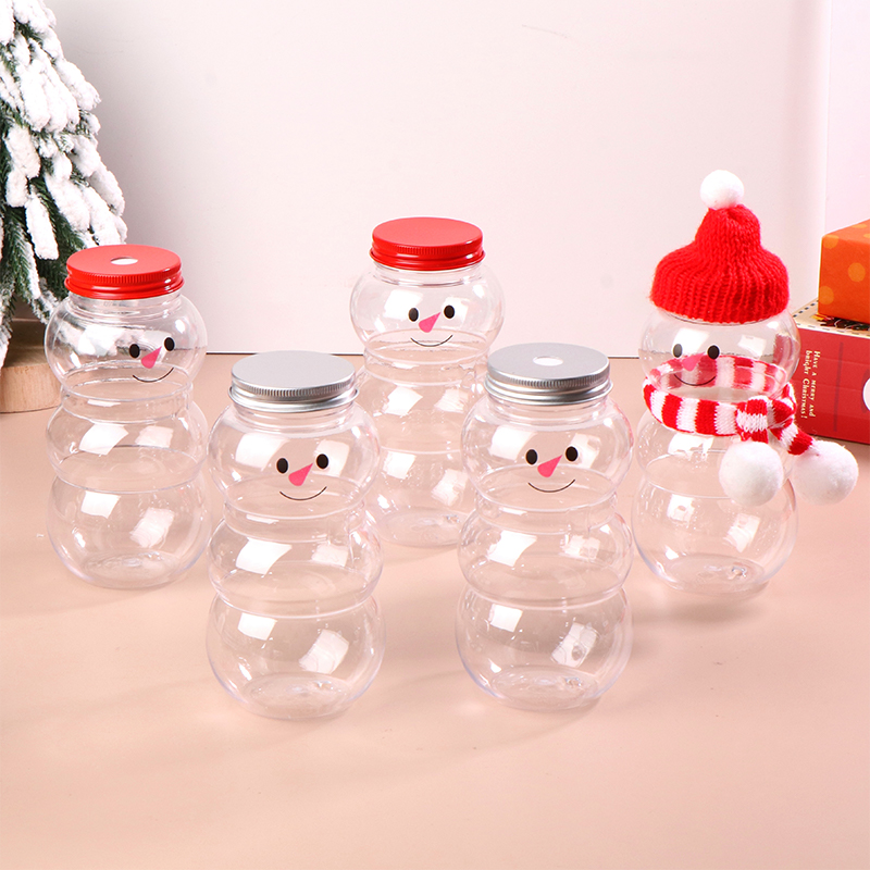 クリスマスをテーマにした500ml雪だるま型ウォーターボトル - Coffee Tea Or のレビューと価格