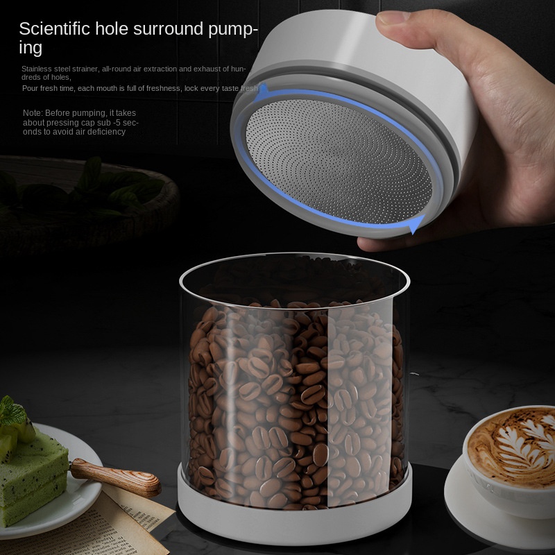 Electric Vacuum Coffee Beans G - Coffee Tea And Sugar Canisters のレビューと価格