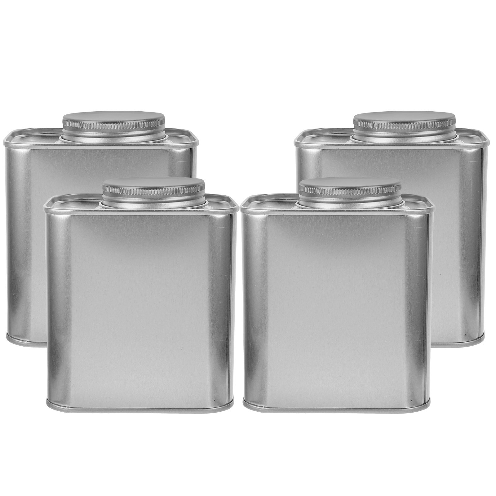 4個入りコーヒー豆保存容器ブリキ製密閉茶砂糖容器大容量ルーズ - Canister Coffee Sugar Tea のレビューと価格