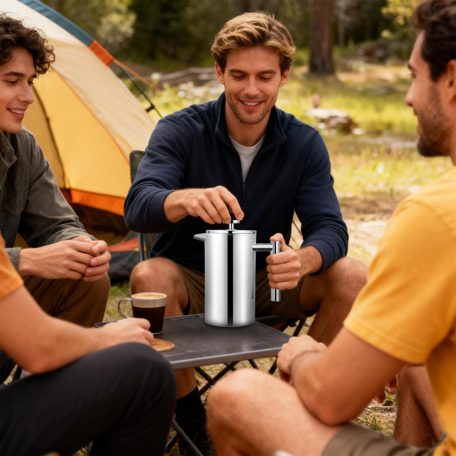 コーヒーメーカー プレスポット 滑り止めグリップ 耐熱性 コ - Coffee Tea Press のレビューと価格