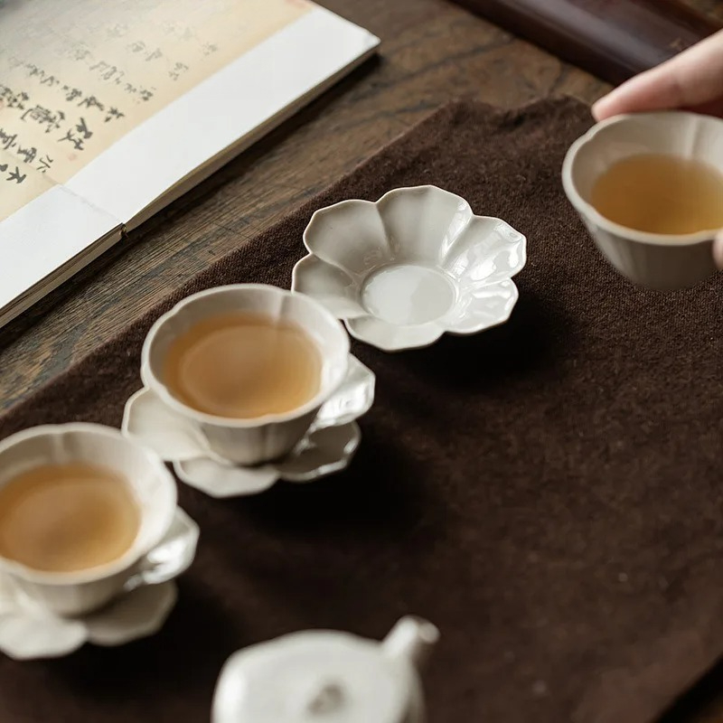 植物灰ひまわりコースター高級コーヒーカップ用ベース家庭用断熱 - Coffee Tea Catering のレビューと価格