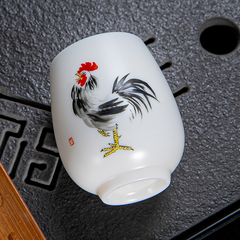 手描きの徳華白磁ティーカップ高級楊柳磁器ティーセット功夫茶飲 - Gongfu Tea Set のレビューと価格