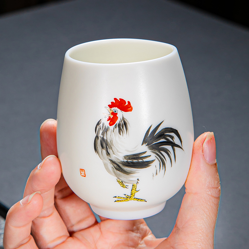 手描きの徳華白磁ティーカップ高級楊柳磁器ティーセット功夫茶飲 - Gongfu Tea Set のレビューと価格