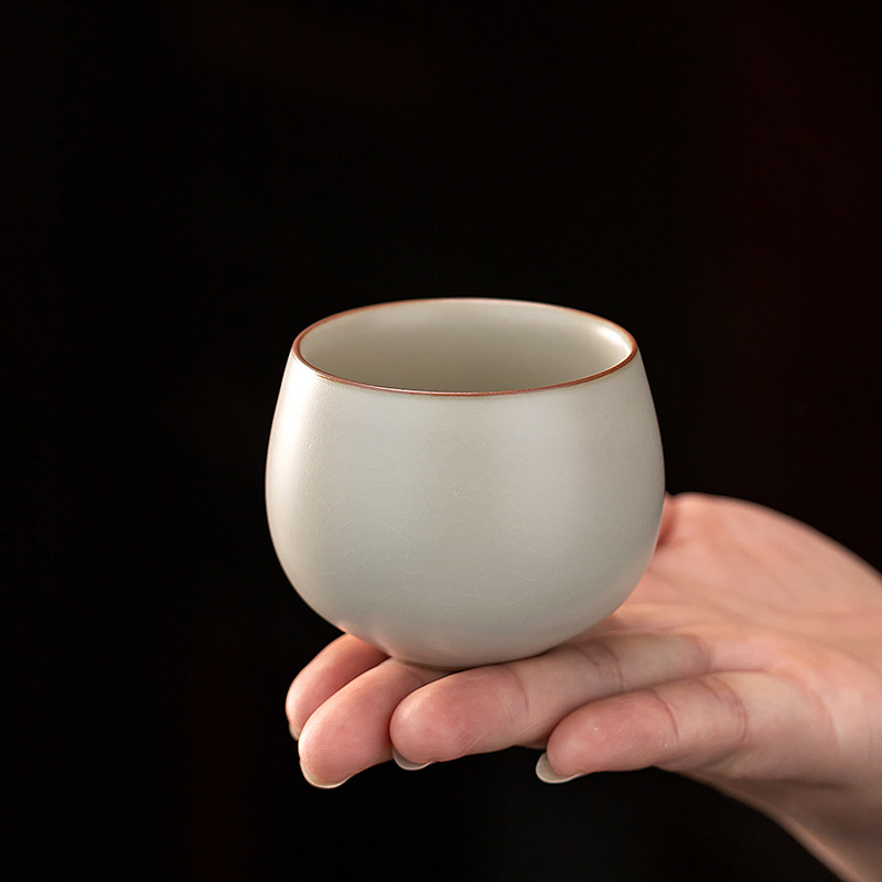 和らぎの黄色 瑞窯陶器茶杯 個人用マスターカップ ひび割れ釉 - Gongfu Tea Set のレビューと価格