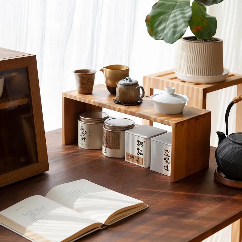 無垢材コーヒードリップステーションオーガナイザー ポアオーバ - Tea Coffee Set Up のレビューと価格