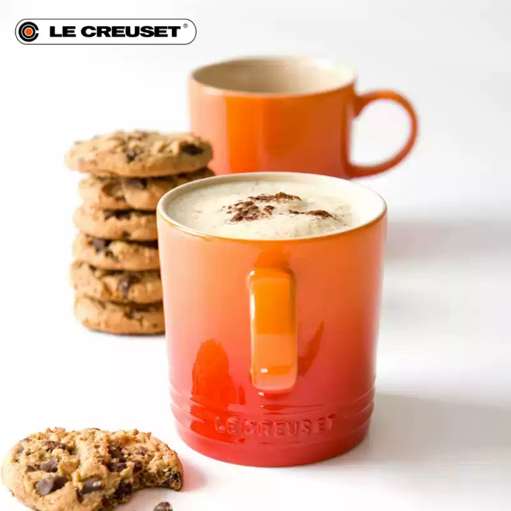ルクルーゼ レインボー ストーンウェア カプチーノカップ 3 - Mug Tea Coffee のレビューと価格