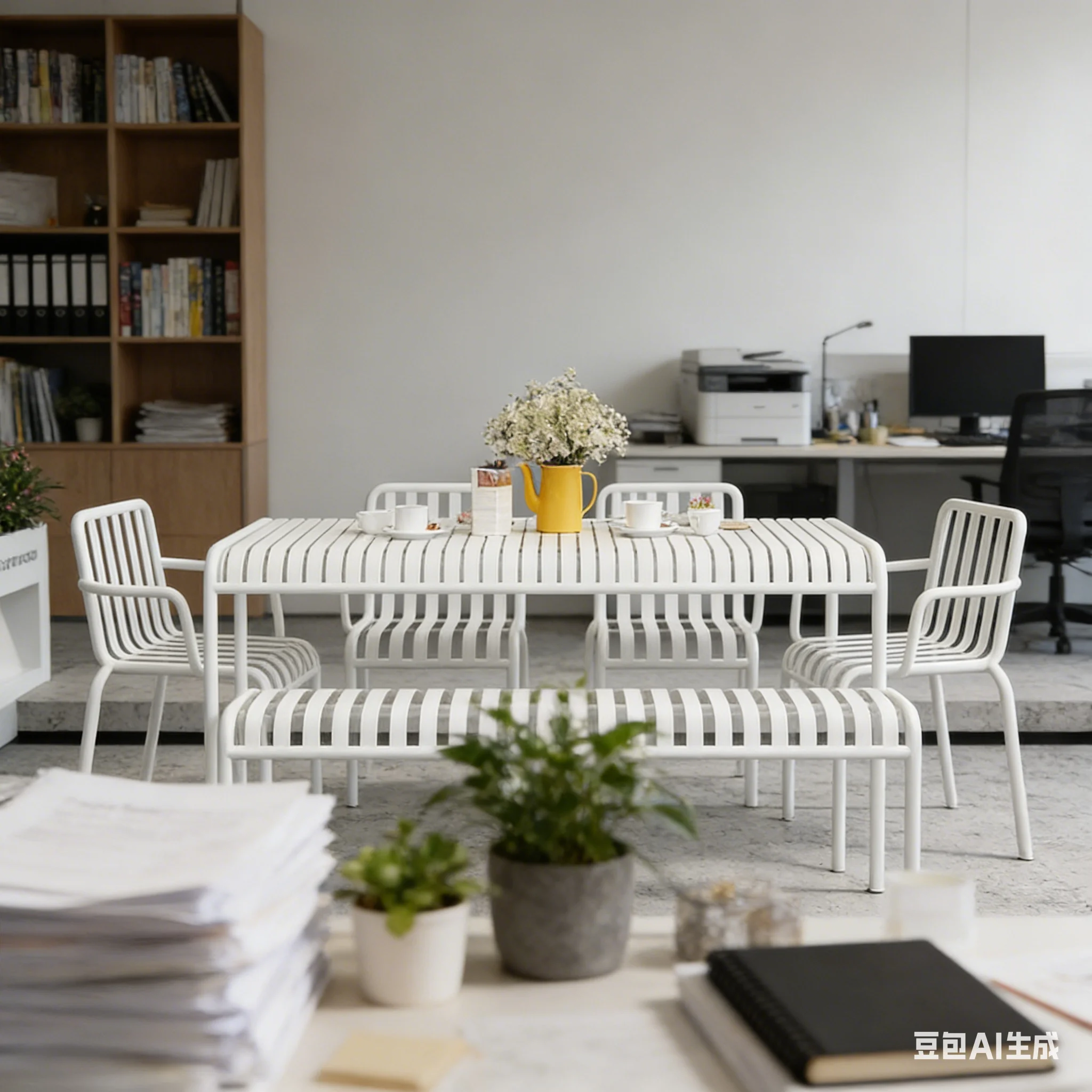 AOLIVIYA インダストリアルスタイル屋外中庭テーブルと - Tea Coffee Set Up のレビューと価格