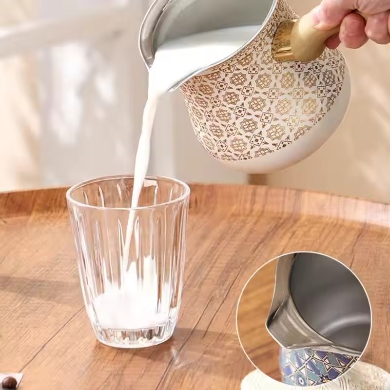 550ml プロ仕様のトルコ式コーヒーポットセット、保温ベー - Coffee Tea Making Machine のレビューと価格