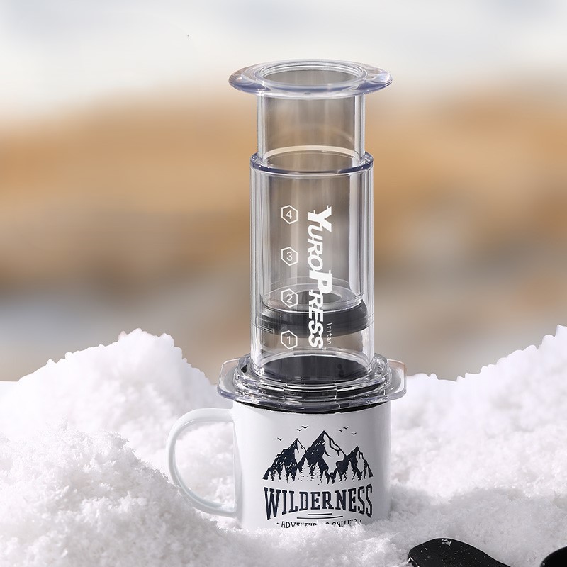 ユーロプレス ポータブル エスプレッソコーヒーメーカー エア - Coffee Tea Making Machine のレビューと価格